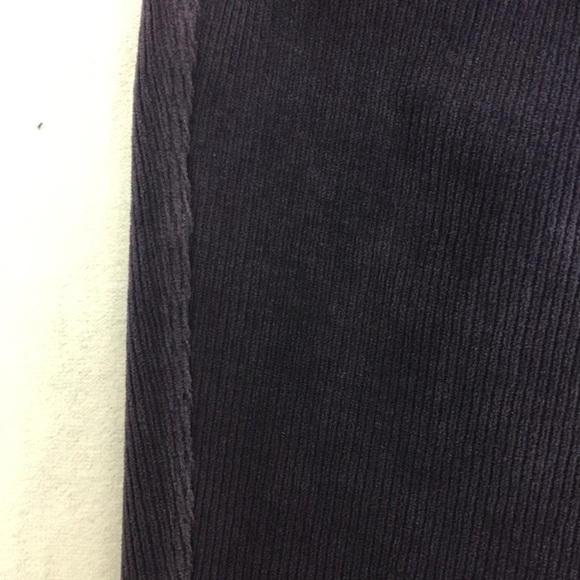 Lands End Purple Corduroy Pants Women's 14-16 - Picture 3 of 10